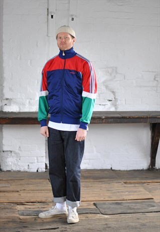 90S ADIDAS TRI COLOUR TRACK JACKET