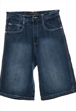 Vintage Dark Wash Denim Y2K Jorts - W31 L14