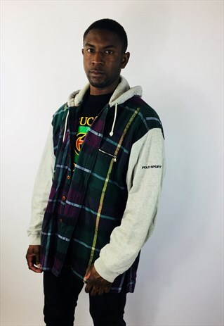 RALPH LAUREN POLO SPORT FLANNEL JACKET