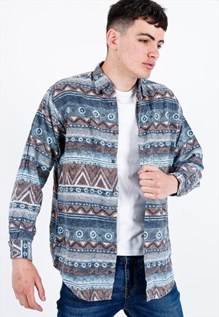 VINTAGE PATTERNED SHIRT S417