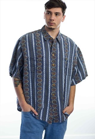 VINTAGE MARITHE & FRANCOIS GIRBAUD SHIRT 90S XL 9