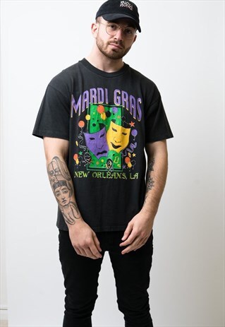 VINTAGE NEW ORLEANS MARDI GRAS T-SHIRT