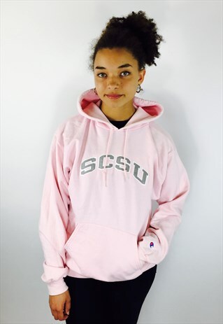 CHAMPION PINK USA HOODIE