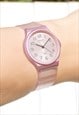 Casio MQ-24 Clear Pink Analogue Watch (Japan import)
