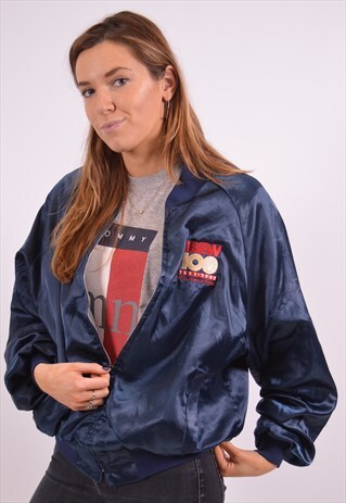 VINTAGE BOMBER JACKET BLUE