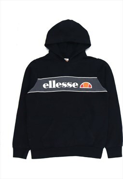 ellesse 90's Spellout Pullover Hoodie Small (missing sizing 