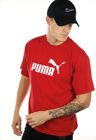 VINTAGE PUMA GRAPHIC BIG LOGO T SHIRT TEE