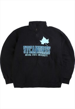 Vintage 90's Jansport Sweatshirt Sycamores Quarter Zip
