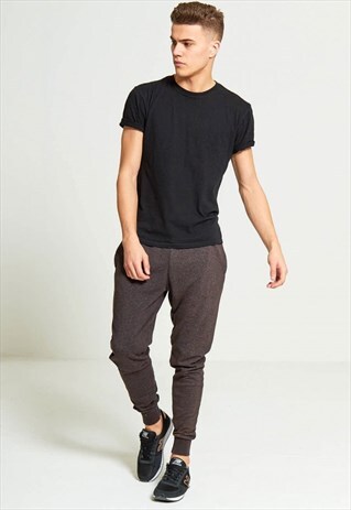 MENS BRAVE SOUL FADED JOGGING BOTTOMS