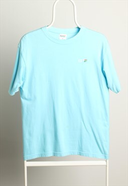 Vintage Benetton Formula1 Crewneck Logo T-shirt Blue