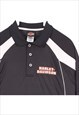 VINTAGE 90'S HARLEY DAVIDSON POLO SHIRT SHORT SLEEVE BUTTON