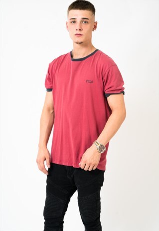 POLO RALPH LAUREN RED T-SHIRT