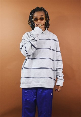 NAUTICA VINTAGE KNITTED SWEATSHIRT