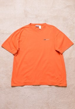 Vintage 90s Reebok Orange Classic T Shirt