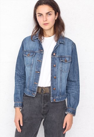 VINTAGE BLUE MAVI DENIM JACKET