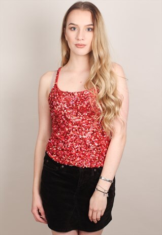 VINTAGE SEQUIN TOP ASM1743