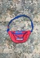 Y2K Spiderman Spell Out Bum Bag