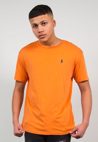 RALPH LAUREN ORANGE T-SHIRT