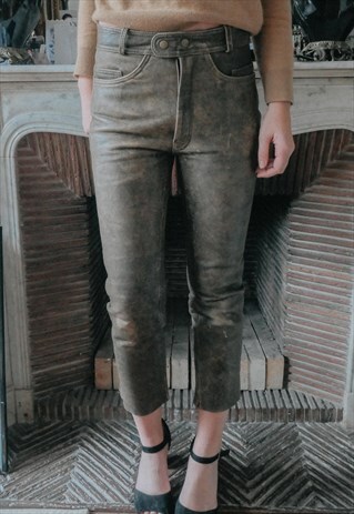 PARIS - THE LEATHER PANTS