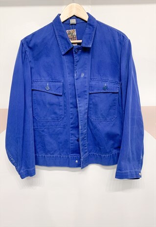 COBALT BLUE WORKWEAR JACKET