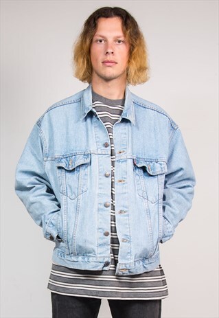 VINTAGE 90'S LEVI'S LIGHT BLUE DENIM JACKET
