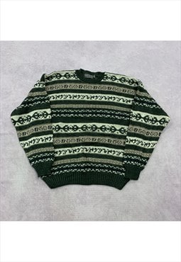 Vintage Knitted Jumper Men's XL