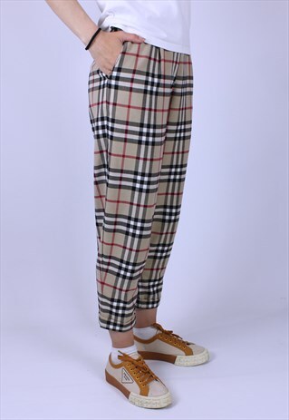 BURBERRY VINTAGE PANTS WOMEN RARE