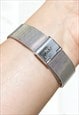 SLIM TINTED SILVER WATCH