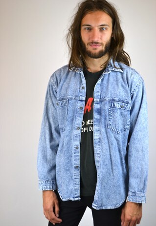 VINTAGE 90'S DENIM SHIRT