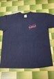 VINTAGE 90S 1998 BUDWEISER CHAMELEONS T-SHIRT DOUBLE SIDED