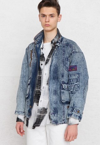 VINTAGE BLUE DENIM JACKET