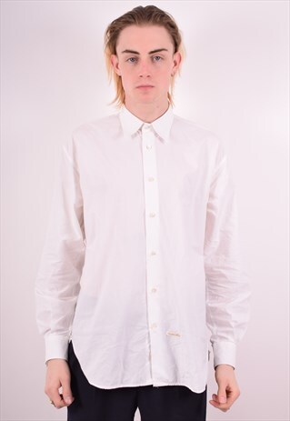 C.P. COMPANY MASSIMO OSTI MENS VINTAGE SHIRT MEDIUM 90'S