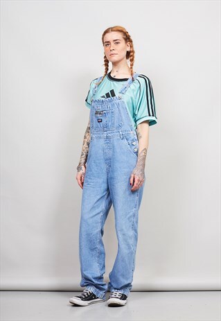 VINTAGE 90'S JORDACHE MID-BLUE DUNGAREES