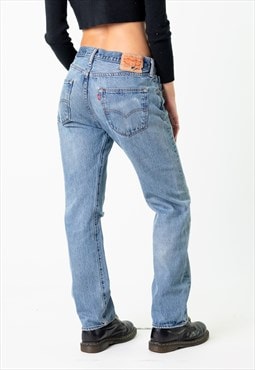 Blue Denim 90s Levi's 501s Cargo Skater Trousers Pants Jeans