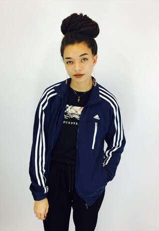 ADIDAS CLASSIC 3 STRIPE SOFT COTTON JACKET