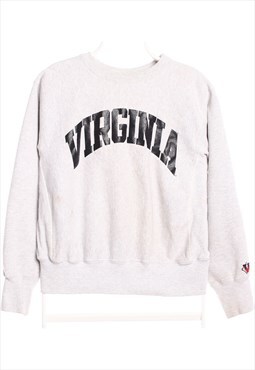 Mincer's 90's Virginia Crewneck Sweatshirt Small Grey