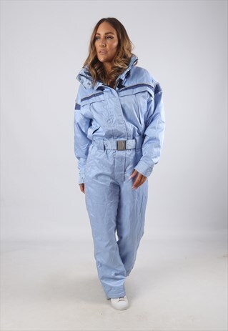 VINTAGE NEVICA FULL SKI SUIT SNOW SPORTS UK 12 M (J9AG)