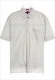 Vintage 90's Tommy Hilfiger Shirt Button Up Short Sleeve Str