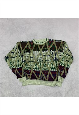 Vintage Knitted Jumper Men's L