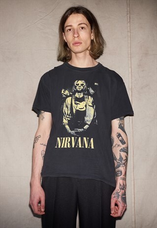 90S NIRVANA MERCH GRUNGE CLASSIC BAND TEE UNISEX