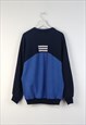 VINTAGE ADIDAS SWEATSHIRT 90S IN BLUE L