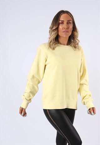 SWEATSHIRT JUMPER OVERSIZED PLAIN UK 14 (3EE)