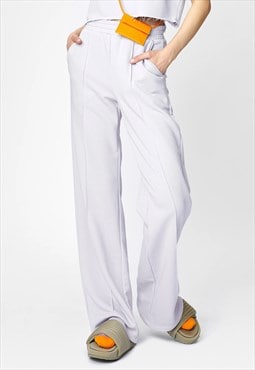Relaxed Fit Lila Organic Cotton Pants