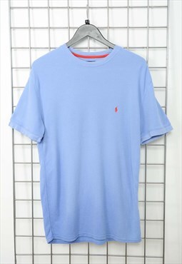 Vintage 90s Polo Ralph Lauren T-Shirt Lilac Size L