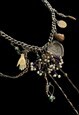 90's Mawi Of London Ladies Vintage Necklace Multi Charm 