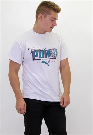 VINTAGE PUMA TRAINING T-SHIRT