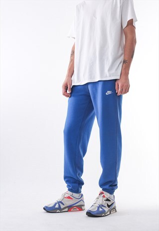 all blue nike sweatsuit