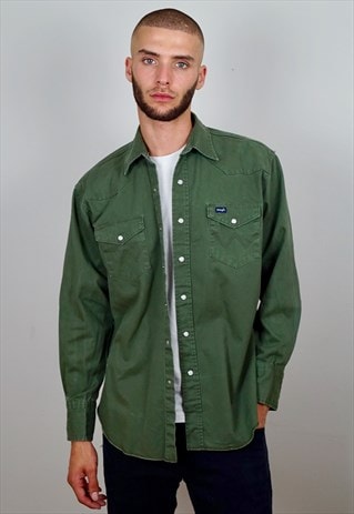 VINTAGE 90'S WORKER UTILITY STYLE SHIRT