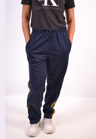 VINTAGE NIKE TRACKSUIT TROUSERS NAVY BLUE