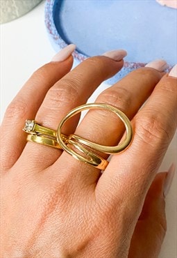 Gold Plated Structural Ring